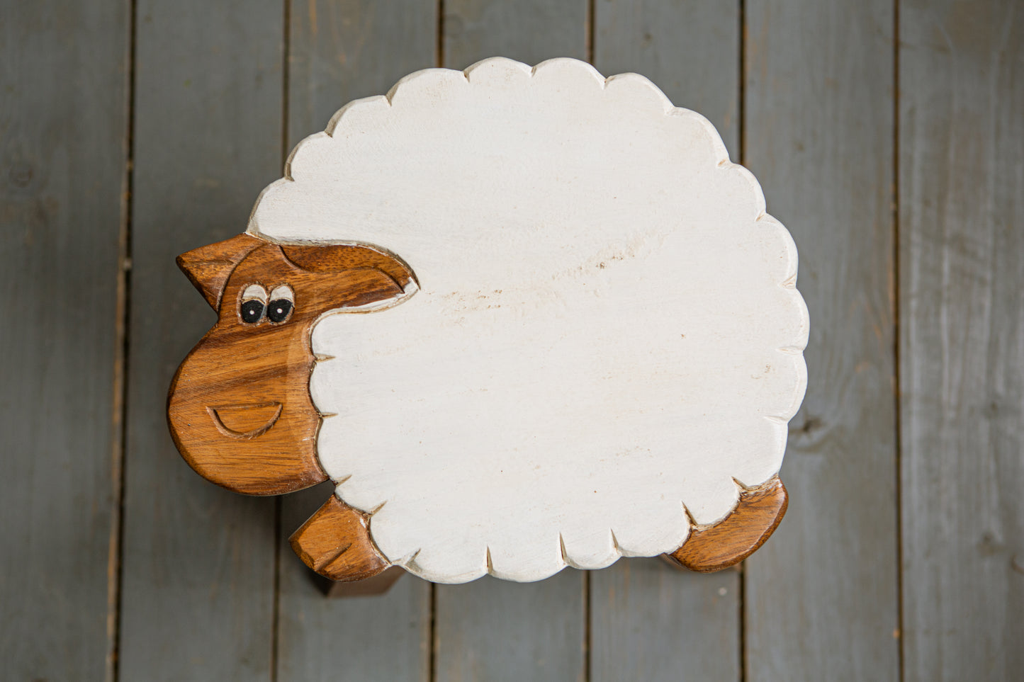 Kinderhocker aus Holz