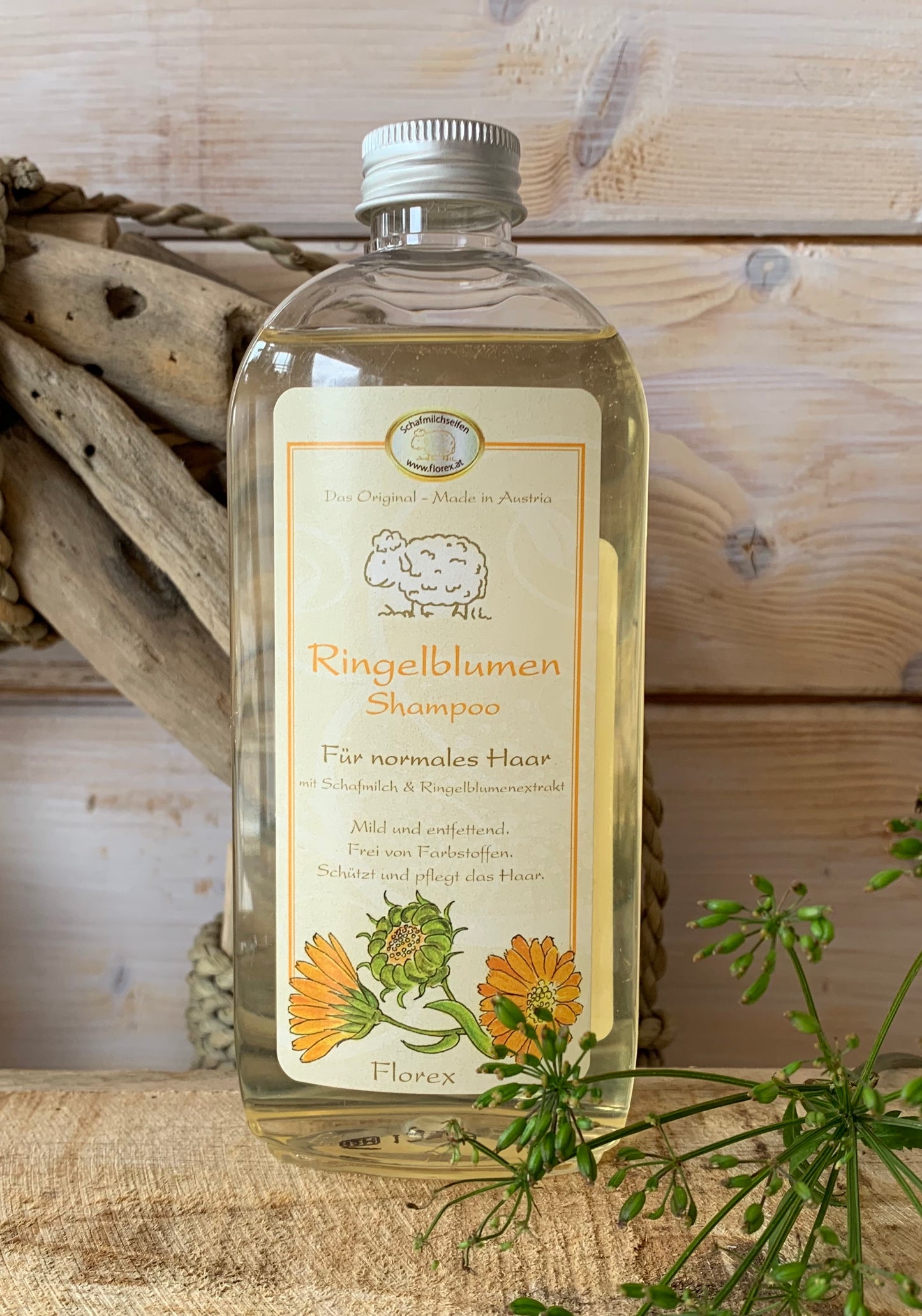 Ringelblumen-Shampoo – mit Schafmilch und Calendula