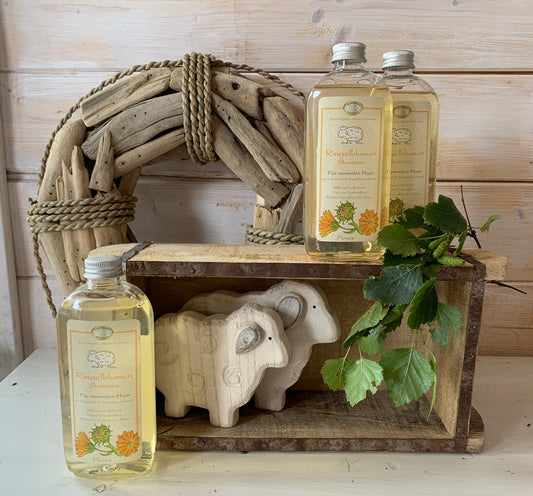 Ringelblumen-Shampoo – mit Schafmilch und Calendula