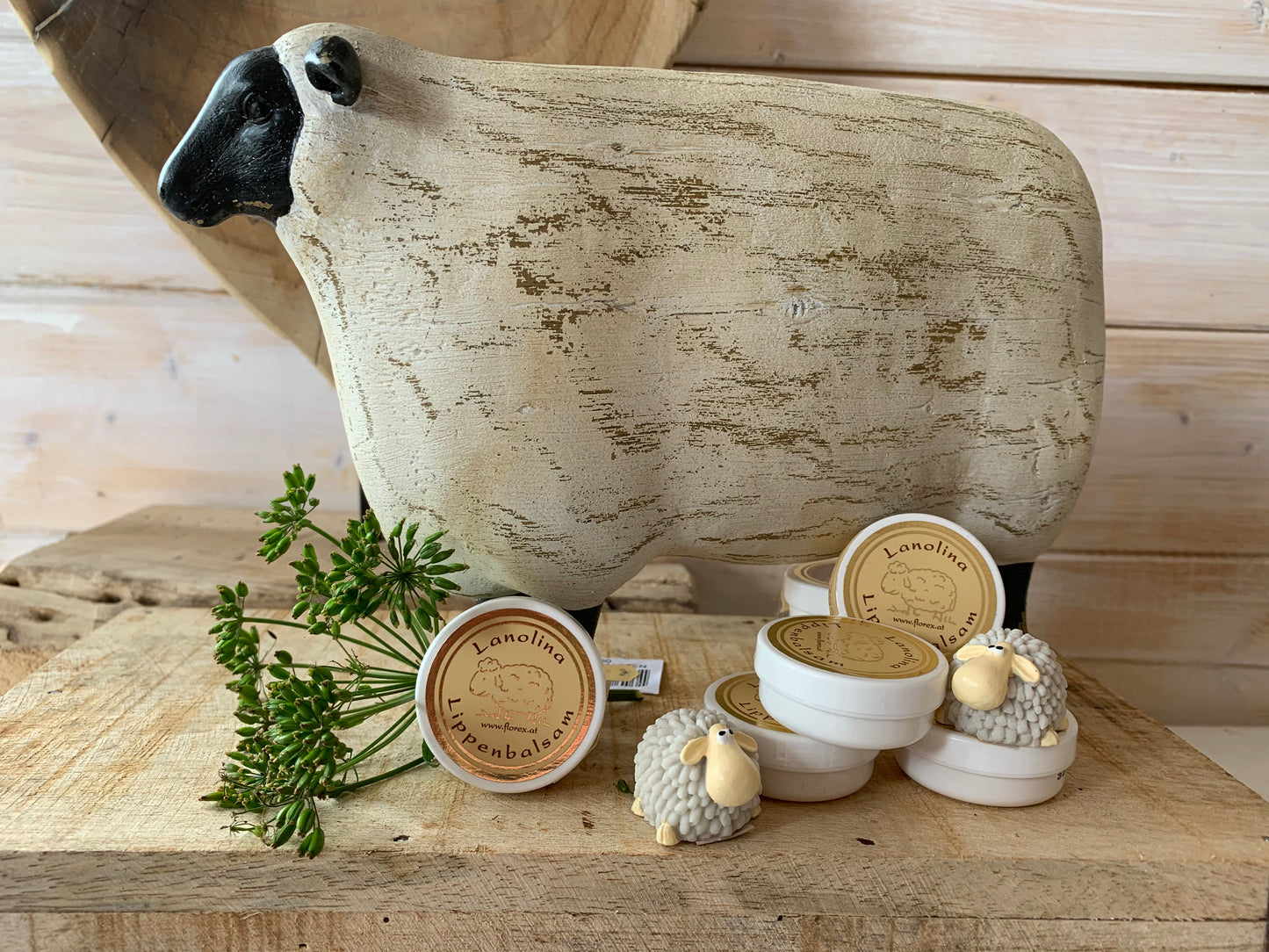 Lippenbalsam mit Lanolin