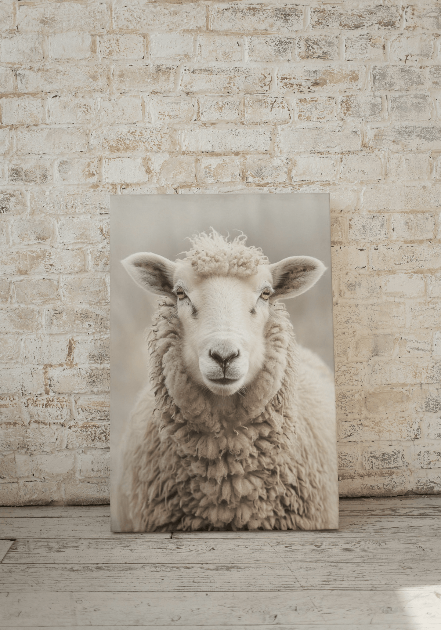 Leinwand mit Schaf