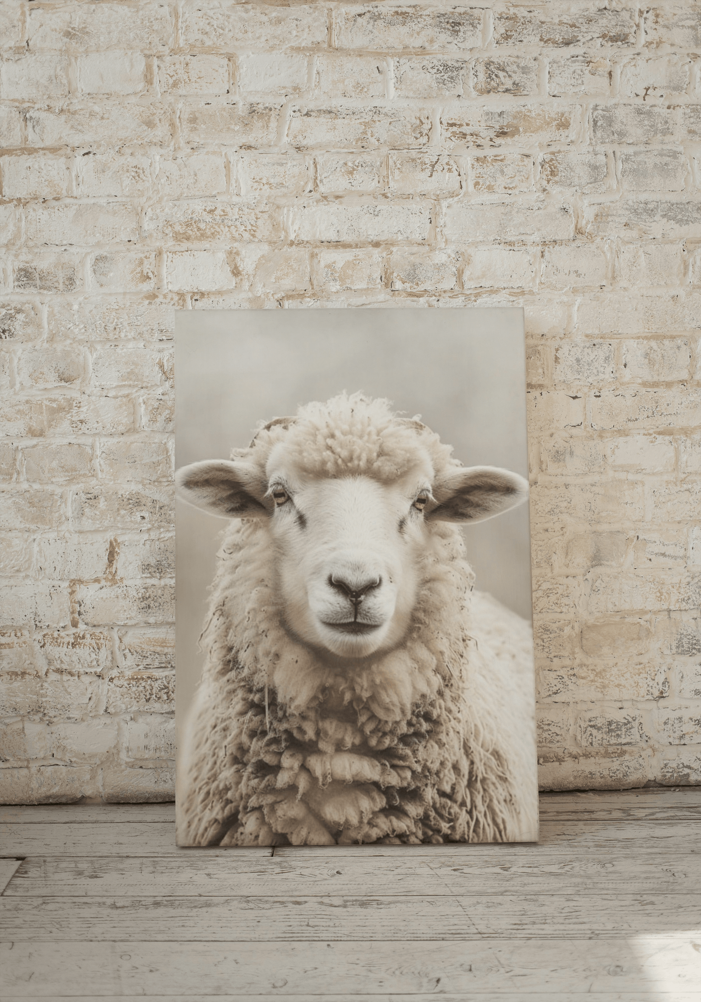 Leinwand mit Schaf