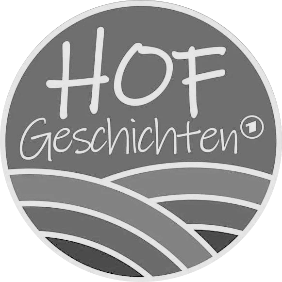 Hofgeschichten Logo schwarz weiß